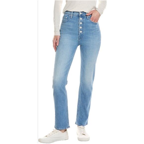 MOTHER Denim - Mother The Pixie Rider Ankle Straight Jeans